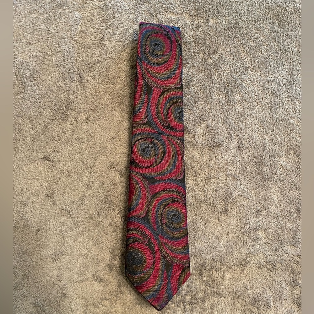 Vintage Ted Lapidus Couture Suit Neck Tie